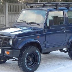 Багажник для Suzuki Samurai - SJ410 и SJ413 версий с металической крышей без сетки